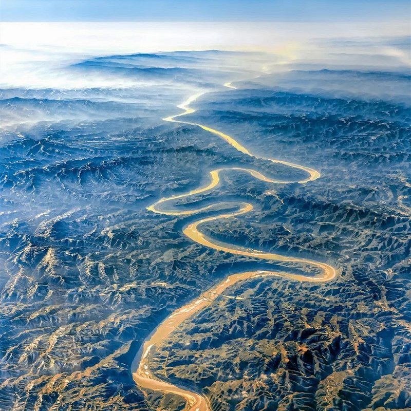 閑暇之余，黃河尋蹤：流過(guò)千年塵煙，歷經(jīng)歲月滄桑  