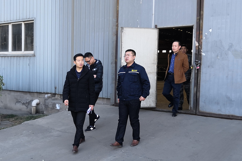 高新產(chǎn)業(yè)集聚區安監辦到唐都公司檢查指導工作