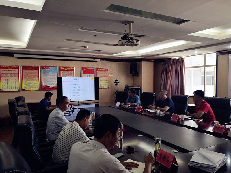 貴州開(kāi)元各礦區找礦階段性工作報告會(huì )在113地質(zhì)隊召開(kāi)